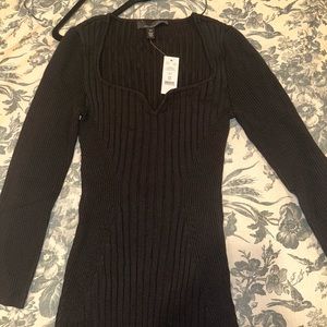White House black market black sweater - NWT